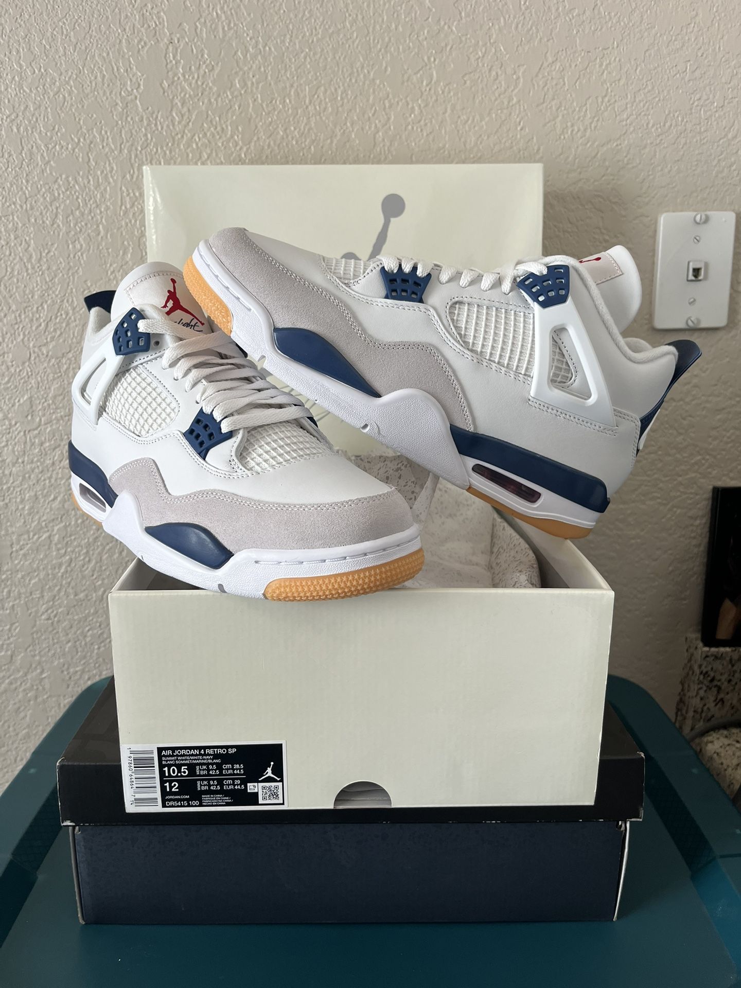 Jordan 4 Sb Navy 