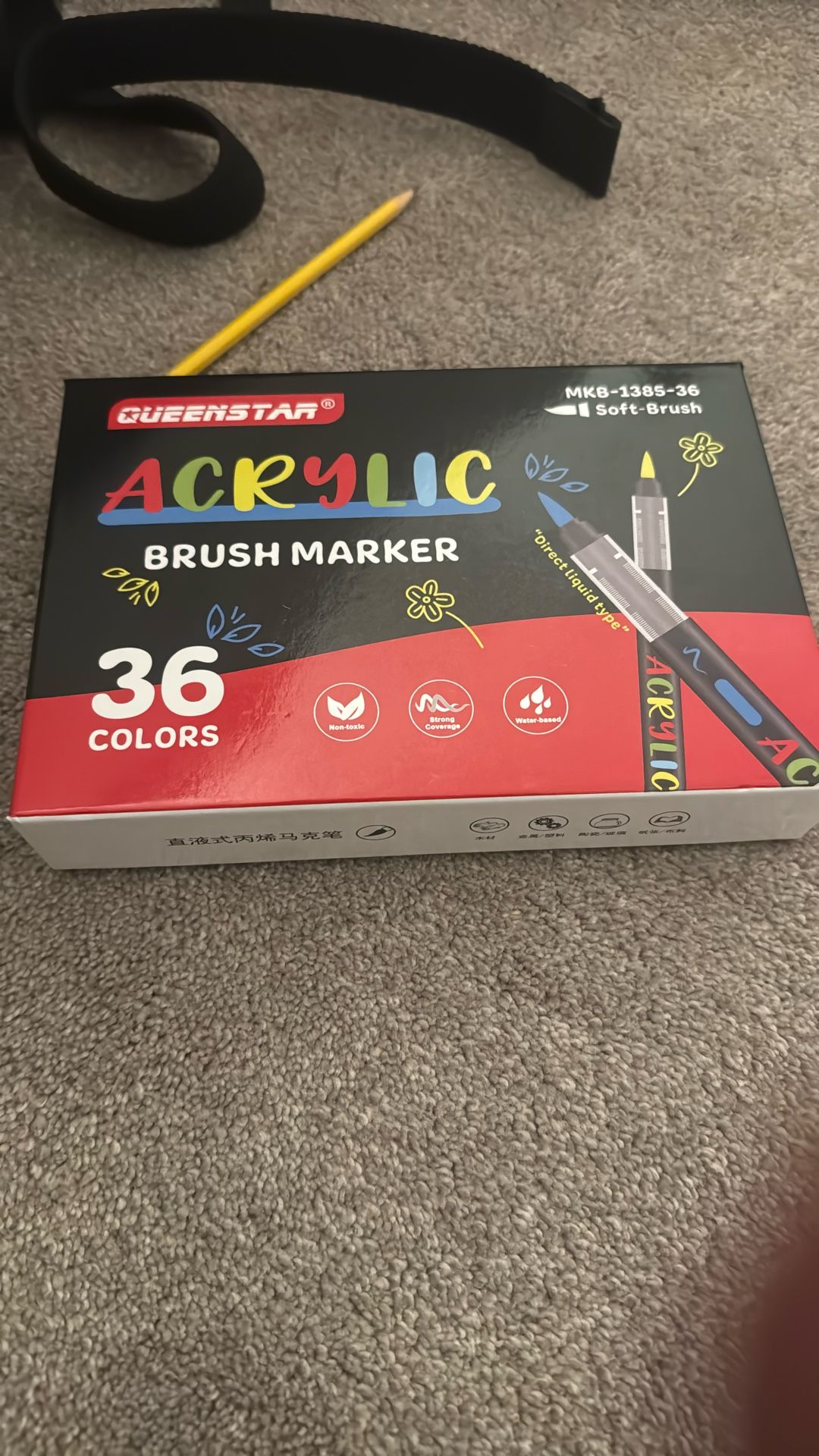 ACRYLIC brush Markers