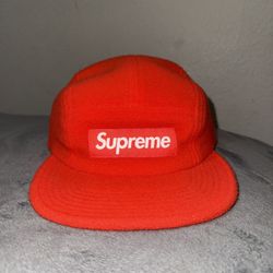 Supreme Fleece Pullcord Camp Cap