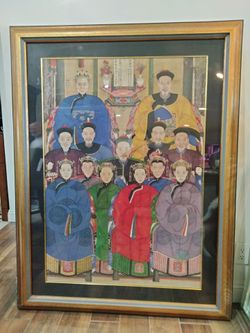 CHINESE ANCESTOR PORTRAIT PAINTING