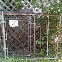 Dog Kennel And Various Chain Link Gates
