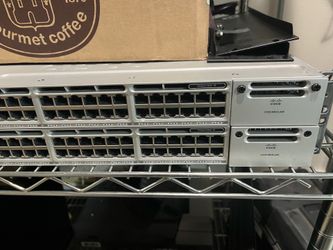 Cisco Enterprise Switch Lot – 2960-S PoE & 3850 48-Port Switches