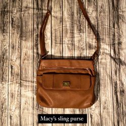 Women’s Sling Purse From Macy’s! Amazing Condition!