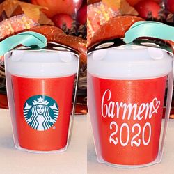 Starbucks Custom Ornaments