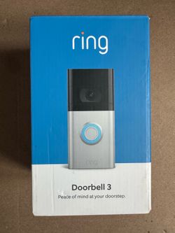 Ring doorbell 3rd generation battery powered