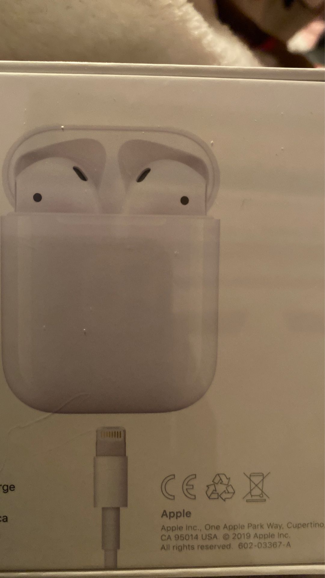 Brand new AirPods not open
