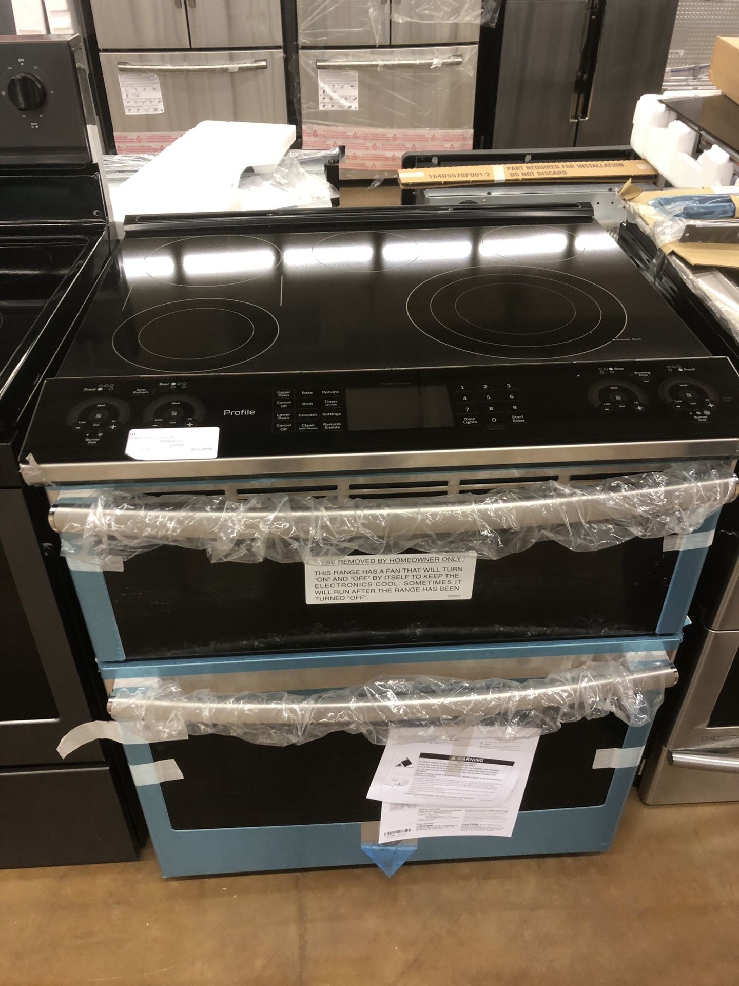 Double oven electric Stove GE Profile PS960SLSS