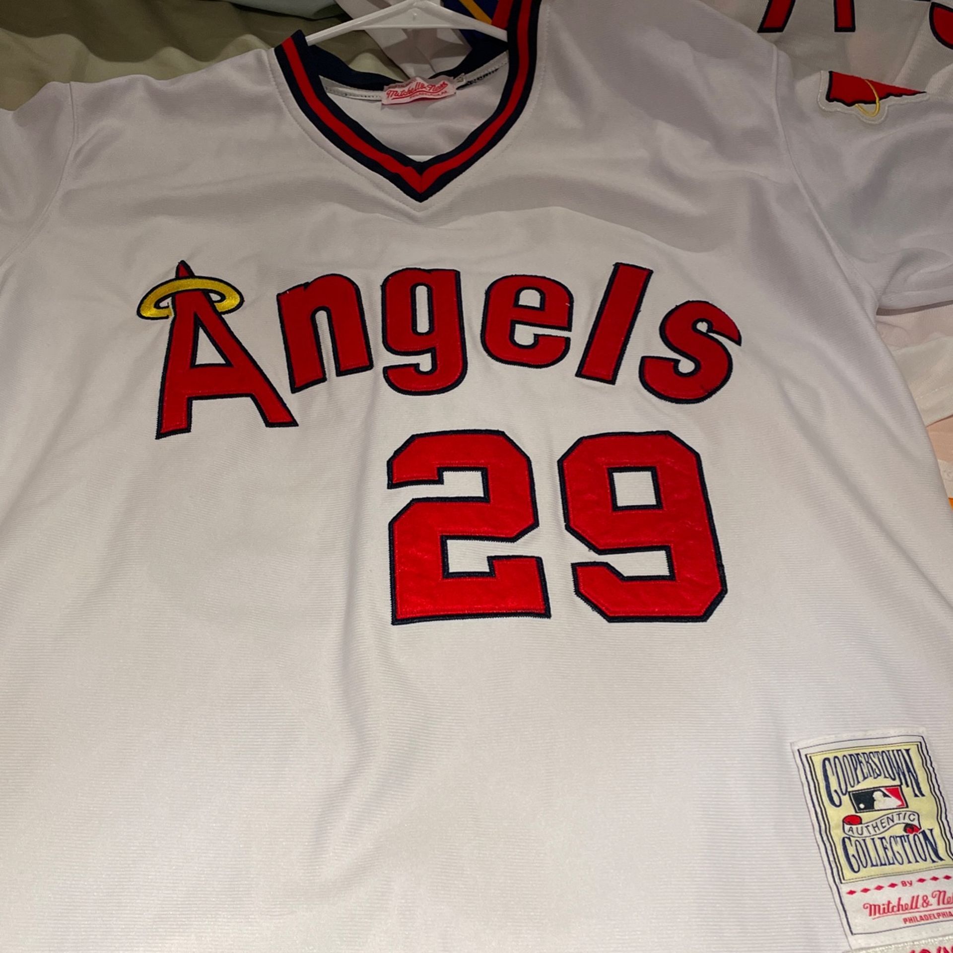 Throwback Anaheim Angels Jersey Rod Carew! Cooperstown Authentic Collection