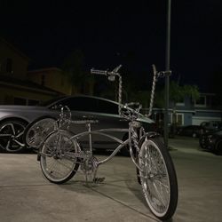 20 Inch Lowrider Bike (Chrome)