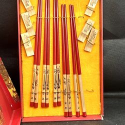 Asian Set Of Chopsticks 