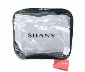 NEW Shany Clear Travel Makeup Bag-Cosmetics Make up Organizer