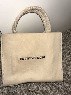 END SYSTEMIC RACISM PURSE