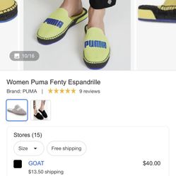 Fenty puma Slides