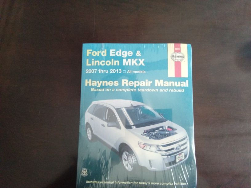 Edge MKX 2007to2013 Repair Manual. Haynes 36014