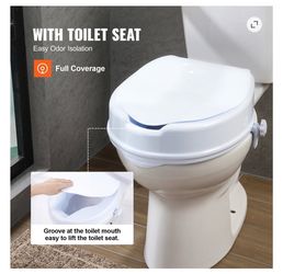 4” Elevated Toilet seat
