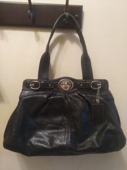 Coach Purse Genuine Leather Gently Used