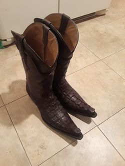 Genuine Crocodile Boots