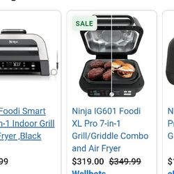 Brand New Ninja  Smart Foodi Grill, New In The Box, Never Used