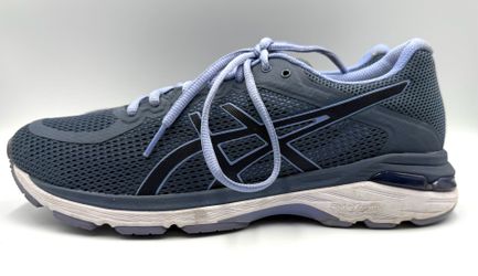 ASICS Gel Running Shoes Men’s Size 10 Blue FlyteFoam Athletic Training Sneakers T859N