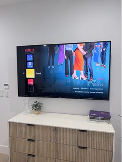 LG 65-inch 4K Smart TV with wall mount included