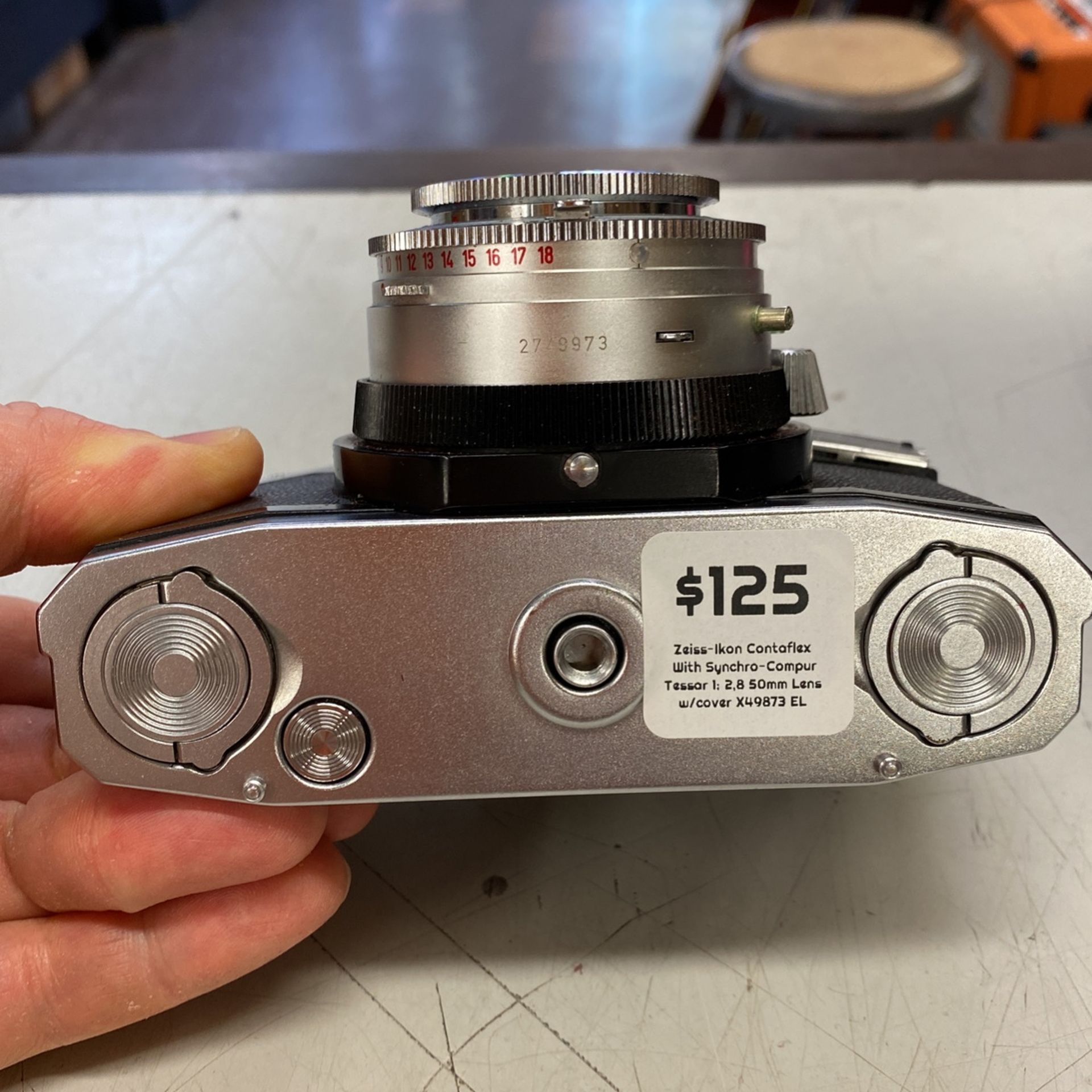 Zeiss-Ikon Contaflex w/ 50mm Lens & Case