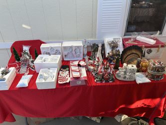 Vintage Christmas Decorations Yard Sale Today Sunday 
