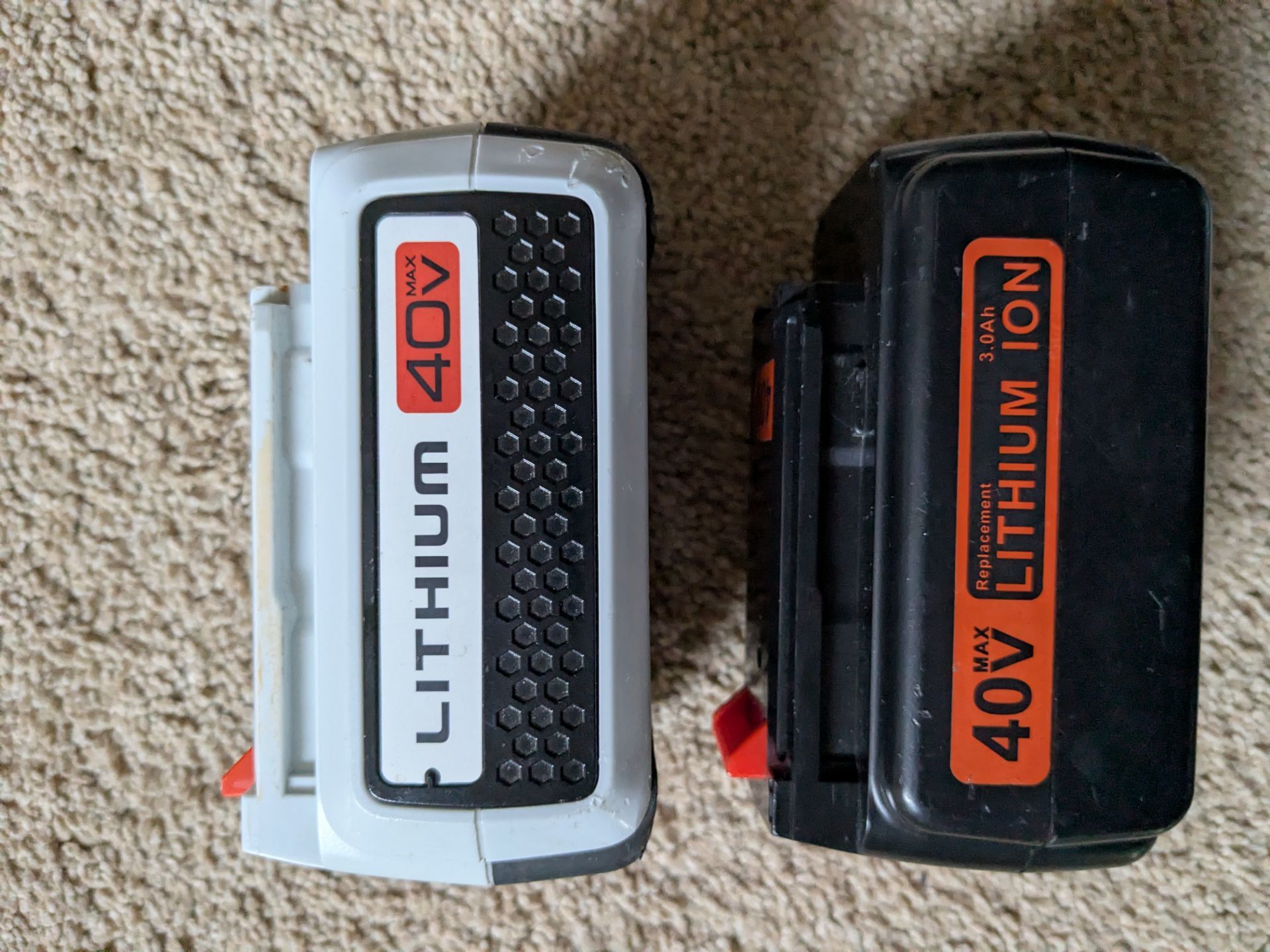 40v lithium batteries (2 pack)