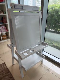 Double Sided Board Easel - White