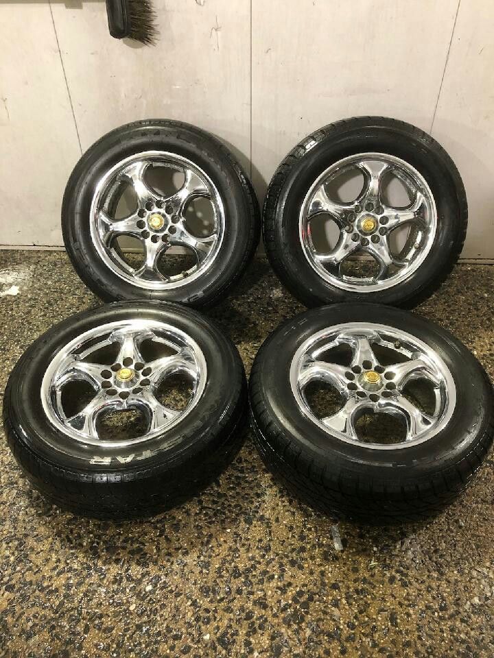 4 16 in 5x110 5x114.3 aero wheels rims tires