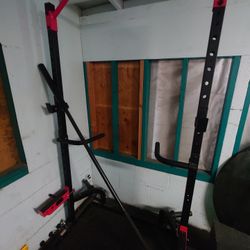 Dumbbell Weights Bench Press Squat 