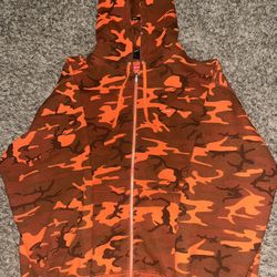 zipper supreme hoodie  