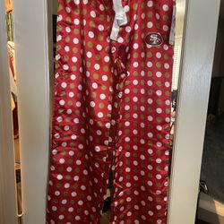 Women’s Satin San Francisco 49er Pants 