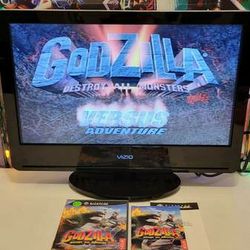 Nintendo GameCube Godzilla Destroy All Monsters Melee Atari Video Game CIB