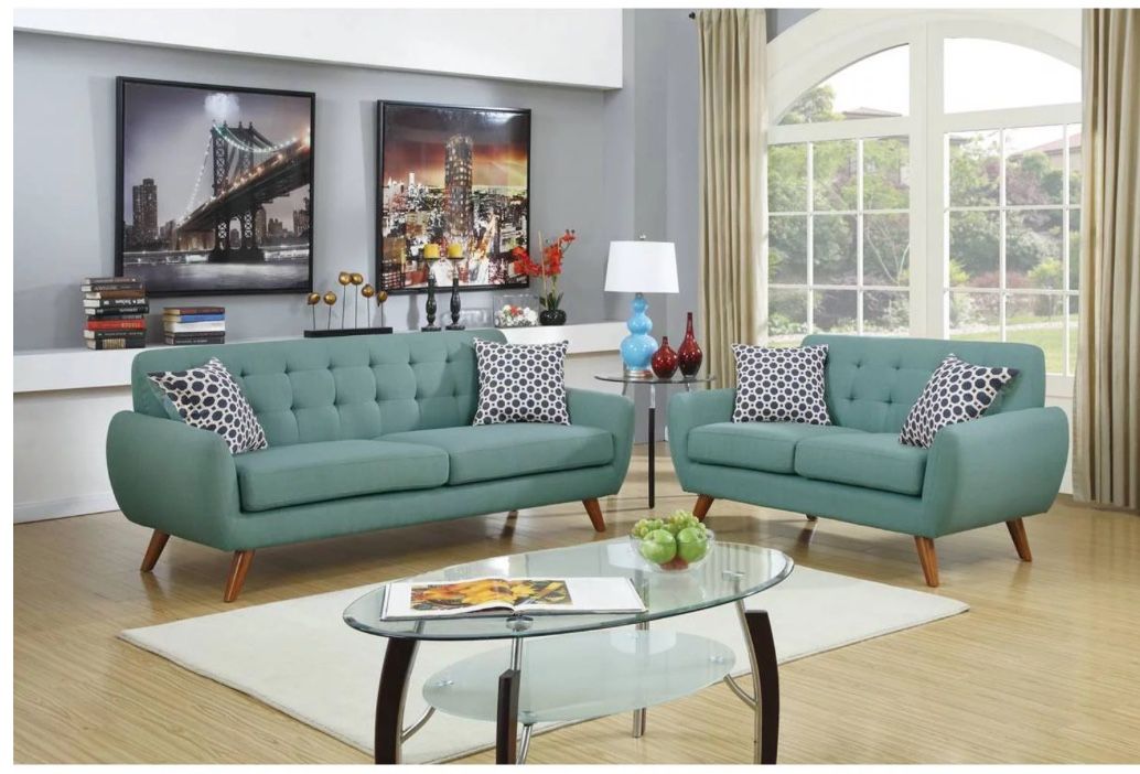 Laguna Color Sofa and Loveseat