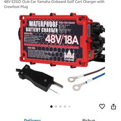 CRAFTSMAN GOLF 18 AMP Golf Cart Battery Charger for 48 Volt Club Car Onboard Golf Carts with 3-Pin Round Plug 50+ bought in past month