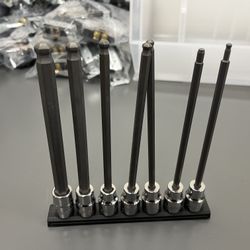Husky Long Ball End Bit Socket Set Metric (7-Piece)
