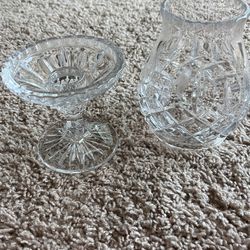 Vintago Gordan King Edward Crystal Lamp