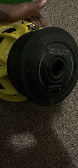 Ground Zero 10 inch subwoofer