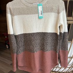 Pink Clover Nickole Textured Sweater