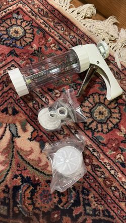 Kuhn Rikon Clear Barrel Cookie Press—NEW