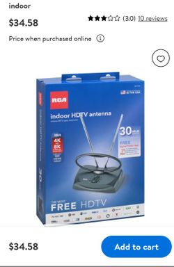 RCA Indoor TV Antennas