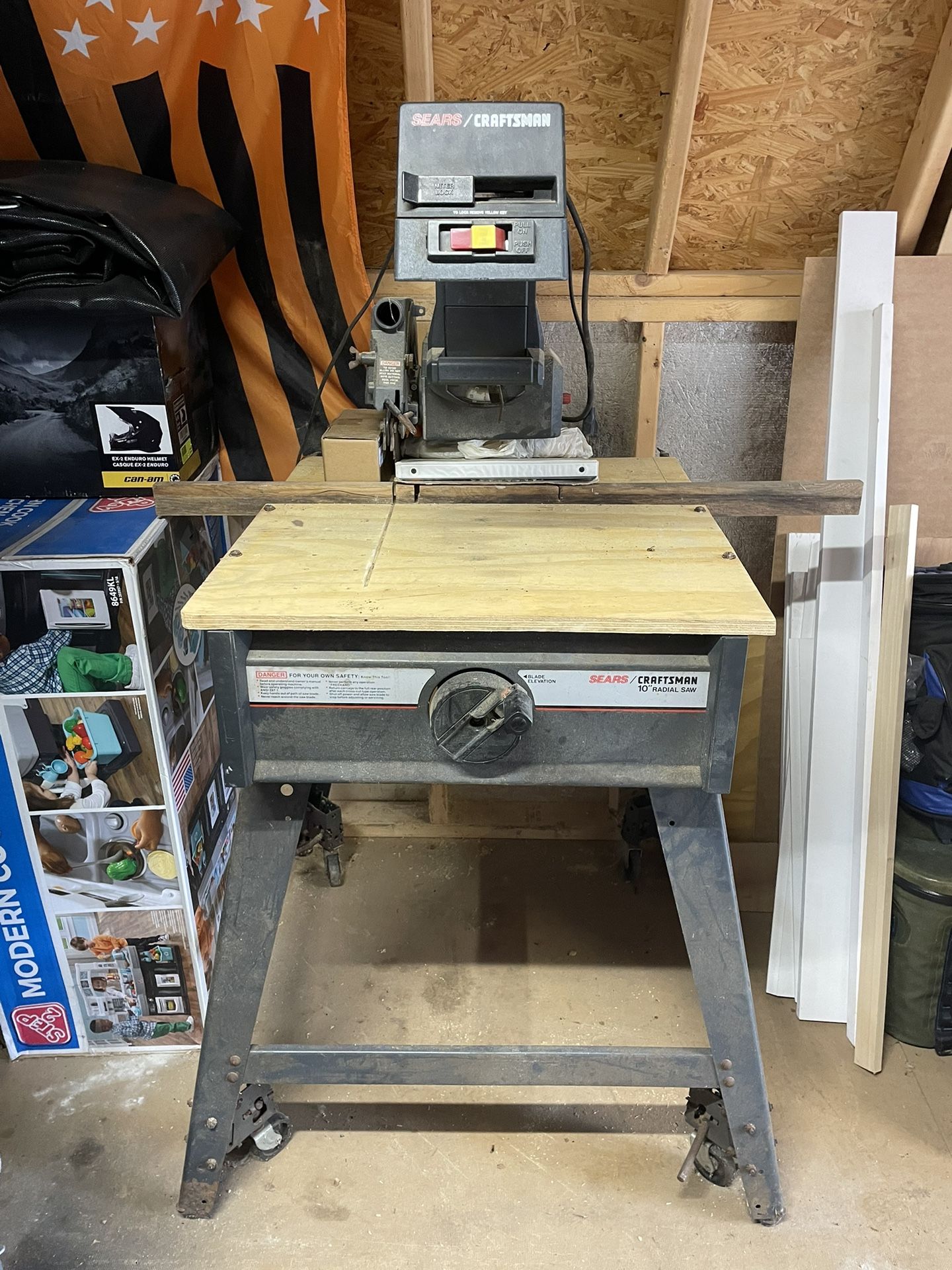 Craftsman/ Sears Radial Arm Saw 10”