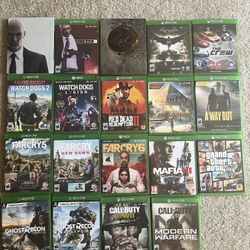 Xbox One Game Bundle - 19 Games (COD, GTA, Red Dead, Far Cry, More!)
