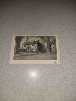 RARE VINTAGE MUNROE TAVERN, LEXINGTON UNUSED POSTCARD