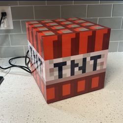 “Minecraft” TNT Mini Fridge Cooler