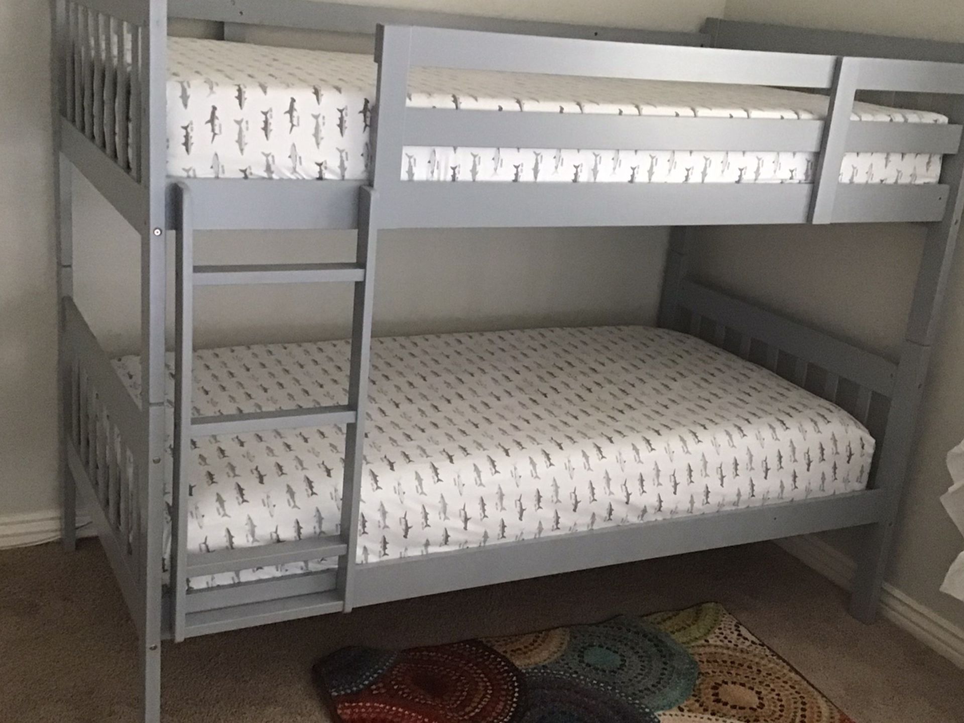 New!! Twin Bed Twin Bunkbed, Twin Bunk Bed , Twin Over Twin Bunkbed