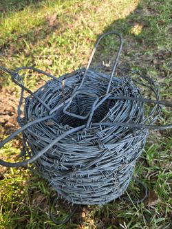 Barbed wire