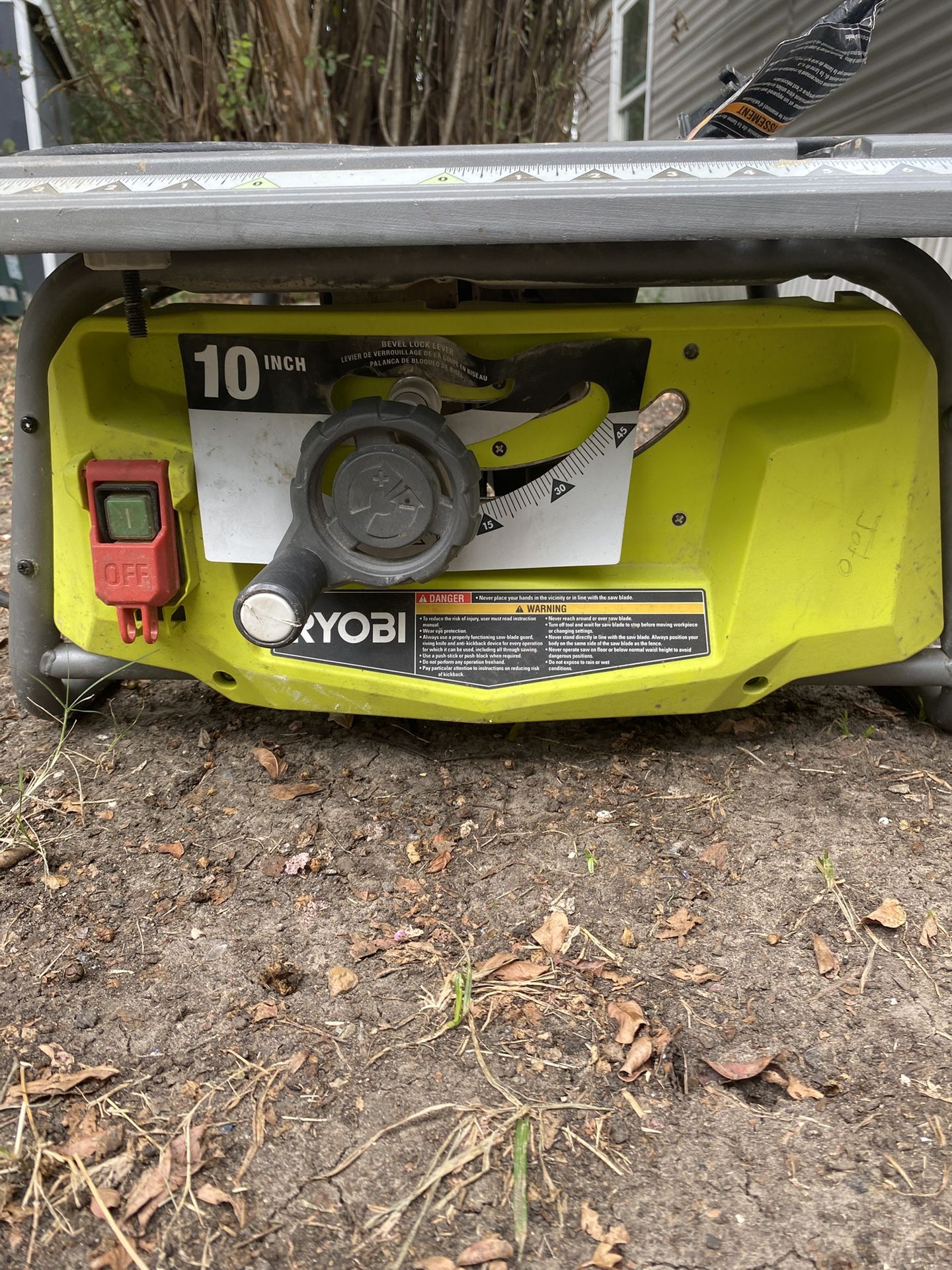 Ryobi Table Saw