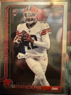 Shedeur Sanders Rookie Card