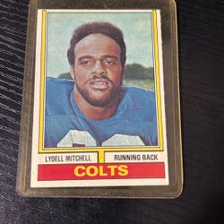 NFL CARD LYDELL MITCHELL